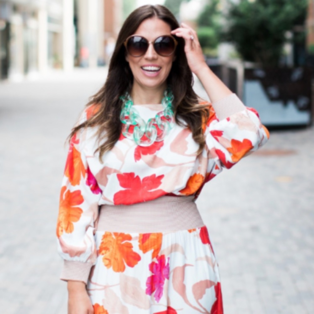 Anthropologie Gemma Floral Dress by Maeve